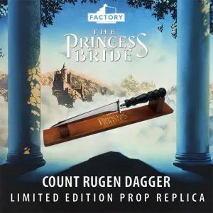 LA PRINCESA PROMETIDA RÉPLICA 1/1 DAGA COUNT RUGEN DAGGER LIMITED EDITION 20 CM