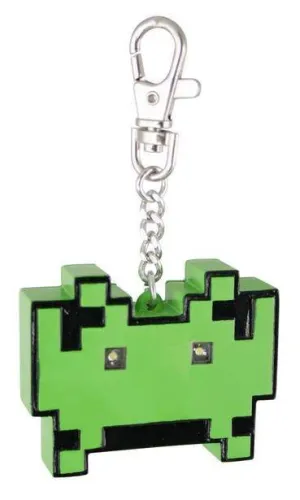 SPACE INVADERS LLAVERO CON ILUMINACION                                     
