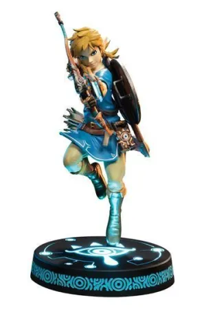 THE LEGEND OF ZELDA ALIENTO DEL SALVAJE  FIGURA 25 CM LINK EDI COLECCIONISTA 