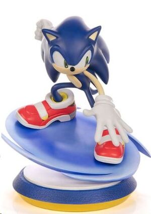 SONIC THE HEDGEHOG ESTATUA SEGA RESIN 24.5 CM