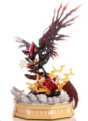 SONIC THE HEDGEHOG X SHADOW GENERATIONS ESTATUA SHADOW EVOLVED 58 CM