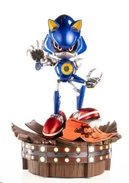 SONIC THE HEDGEHOG ESTATUA METAL SONIC 38 CM