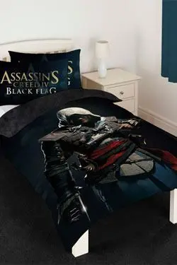 ASSASSINS CREED IV BLACK FLAG FUNDA NORDICA EDWARD NEKWAY 135 X 200 CM    