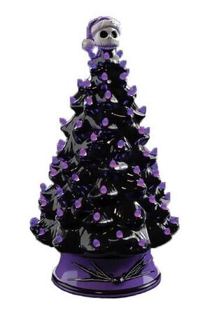 PESADILLA ANTES DE NAVIDAD ÁRBOL DE NAVIDAD DE CERÁMICA CON LUCES JACK SKELLINGTON 30 CM