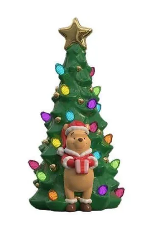 DISNEY ÁRBOL DE NAVIDAD DE CERÁMICA CON LUCES WINNIE THE POOH 15 CM
