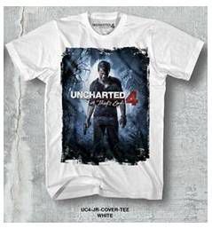 UNCHARTED 4 CAMISETA CHICO JR COVER TEE WHITE T-XXL                        