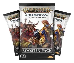 WARHAMMER AGE OF SIGMAN: CHAMPIONS WAVE 1 - EXPOSITOR 24 SOBRES EN INGLES  