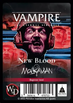 VAMPIRE THE ETERNAL STRUGGLE NEW BLOOD MALKAVIAN - INGLÉS