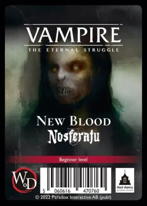 VAMPIRE THE ETERNAL STRUGGLE NEW BLOOD NOSFERATU - INGLÉS