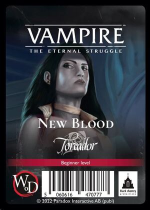 VAMPIRE THE ETERNAL STRUGGLE NEW BLOOD TOREADOR - INGLÉS