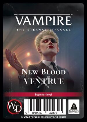 VAMPIRE THE ETERNAL STRUGGLE NEW BLOOD VENTRUE - INGLÉS