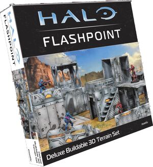 HALO FLASHPOINT SET DE TERRENO 3D MODULABLE DELUXE