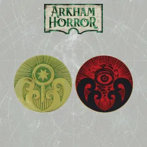 ARKHAM HORROR MONEDA CLUES & DOOM LIMITED EDITION