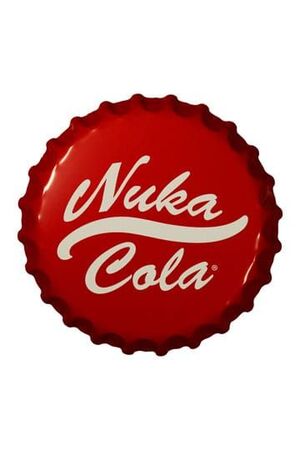 FALLOUT TAPA DE BOTELLA PLACA DE CHAPA NUKA-COLA