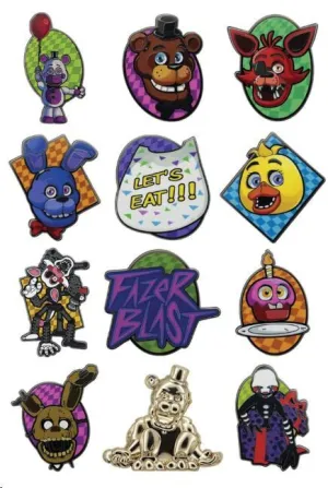 FIVE NIGHTS AT FREDDY´S PINS DE CHAPA MYSTERY PIN BADGE