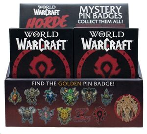 WORLD OF WARCRAFT CHAPAS MISTERIOSA HORDA CAJA SORPRESA