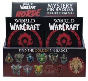 WORLD OF WARCRAFT CHAPAS MISTERIOSA HORDA CAJA SORPRESA