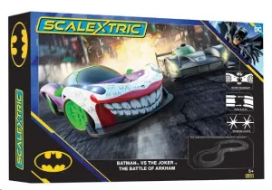 BATMAN VEHÍCULO SLOTCAR SET 1/32 BATMAN VS THE JOKER - THE BATTLE OF ARKHAM