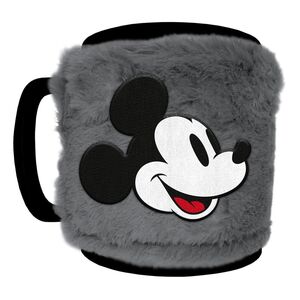 DISNEY TAZA FUZZY MICKEY & MINNIE