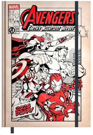 AGENDA ANUAL 2026 MARVEL 14,8X21 DP