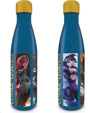 LEAGUE OF LEGENDS BOTELLA METAL CHAMPIONS