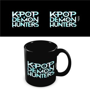 KPOP DEMON HUNTERS TAZA NEGRA 325 ML