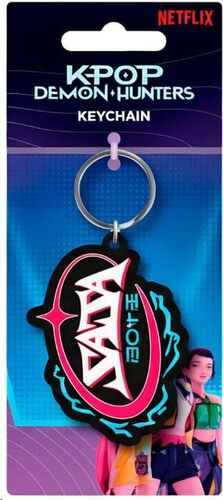 KPOP DEMON HUNTERS LLAVERO PVC SAJA BOYS