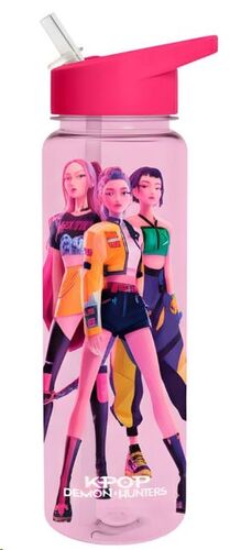 LAS GUERRERAS KPOP DEMON HUNTERS BOTELLA DE AGUA HUNTRIX