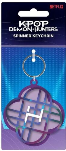 KPOP DEMON HUNTERS LLAVERO METÁLICO SPINNER HUNTRIX