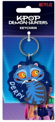 KPOP DEMON HUNTERS LLAVERO PVC DERPY TIGER