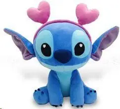 LILO & STITCH DISNEY STITCH CORAZONES PELUCHE 25 CM