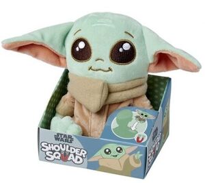 STAR WARS THE MANDALORIAN PELUCHE PARA HOMBRO 12 CM GROGU