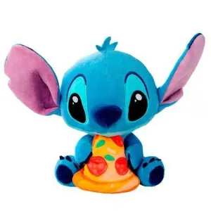 LILO & STITCH DISNEY PELUCHE STITCH CON PIZZA 25 CM