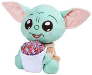STAR WARS THE MANDALORIAN Y GROGU PELUCHE 25CM GROGU CON PALOMITAS