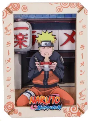 NARUTO MAQUETA WOODEN THEATRE RAMEN (MEDIUM) 14 CM