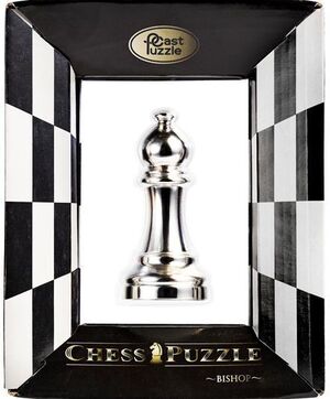 HANAYAMA CAST PUZZLE CHESS BISHOP                                          