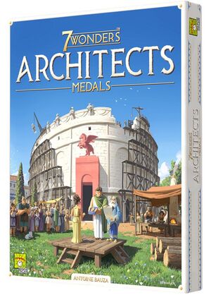 7 WONDERS ARCHITECTS MEDALS