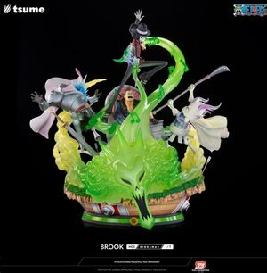ONE PIECE ESTATUA 1/7 HQS DIORAMAX BROOK