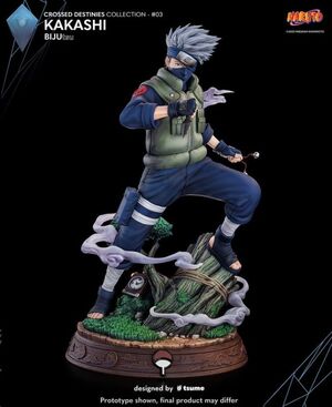 NARUTO ESTATUA BIJUTSU KAKASHI