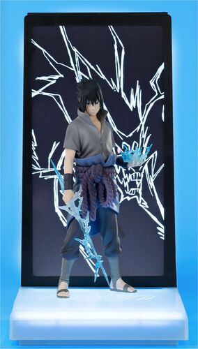 NARUTO ESTATUA SASUKE UCHIHA NEON BY TSUME