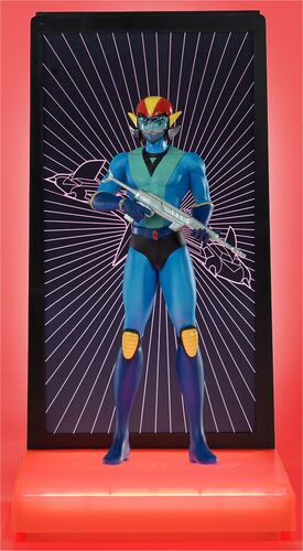 GRENDIZER ESTATUA KABUTO KOJI NEON BY TSUME