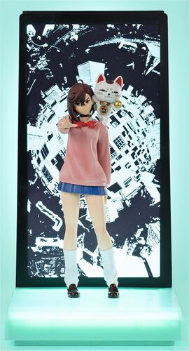 DAN DA DAN ESTATUA MOMO NEON BY TSUME