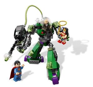 LEGO SUPER HEROES SUPERMAN VS ARMADURA DE LEX LUTHOR                       