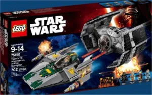 LEGO STAR WARS REBELS TIE ADVANCED DE VADER VS A-WING STARFIGHTER          
