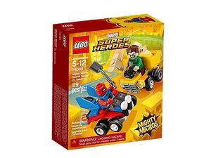 LEGO SUPER HEROES MIGHTY MICROS SCARLET SPIDER VS SANDMAN                  