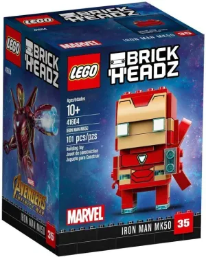 LEGO BRICKHEADZ LOS VENGADORES INFINITY WAR. IRON MAN MK50                 