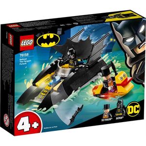 LEGO SUPER HEROES: CAZA DEL PINGUINO EN LA BATLANCHA! 76158                