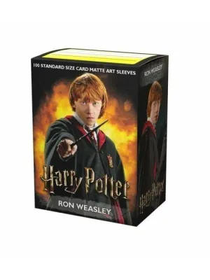FUNDAS CARTAS HP RON WEASLEY ESTANDAR ART SLEEVES MATTE (100)              