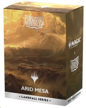 DRAGON SHIELD FUNDAS STANDARD LANDFALL SERIES - ARID MESA MAGIC THE GATHERING