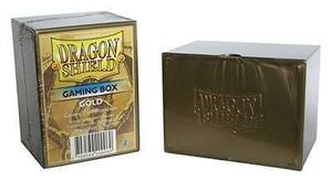 FUNDAS CARTAS DRAGON SHIELD GAMING BOX GOLD (100)                          